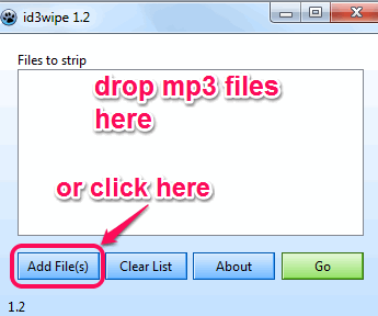 add mp3 files