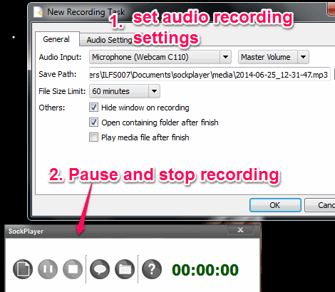 audio recorder