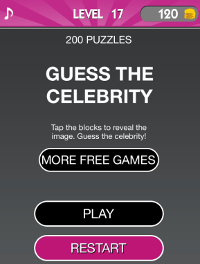 celebrity guess homepage
