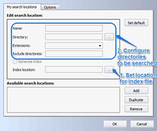 codebeagle settings