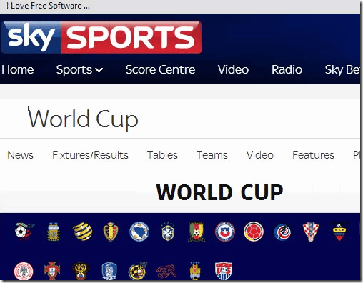 fifa world cup - SkySports