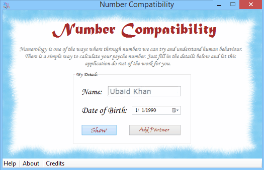 free numerology software - Number Compatibility