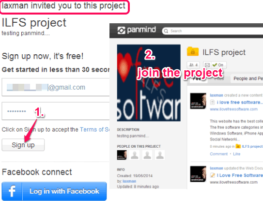 join the project