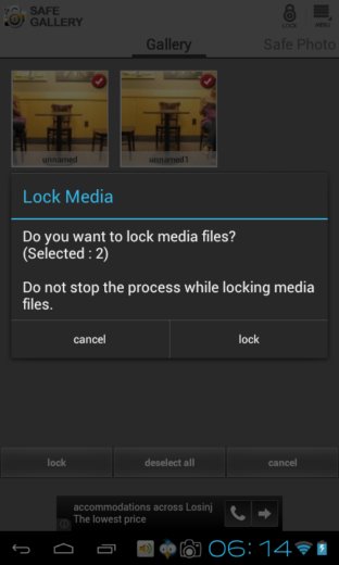lock gallery app android 2