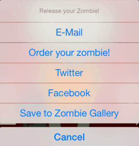 make a zombie sharing