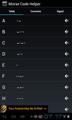 morse code trainer apps android 5