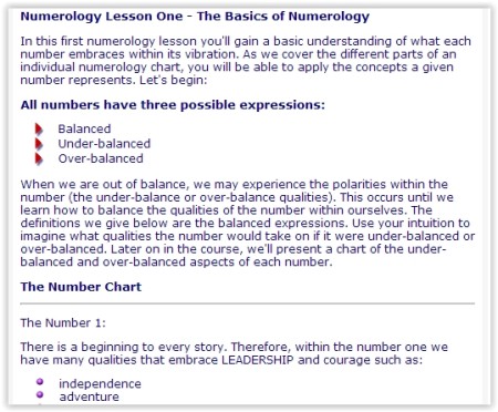 numerology-free