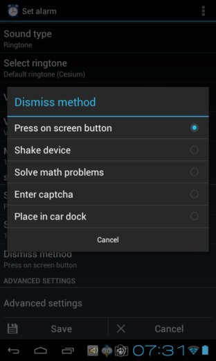 puzzle alarm clock apps android 4