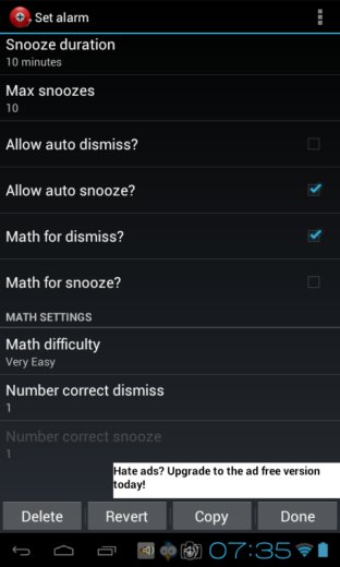 puzzle alarm clock apps android 5