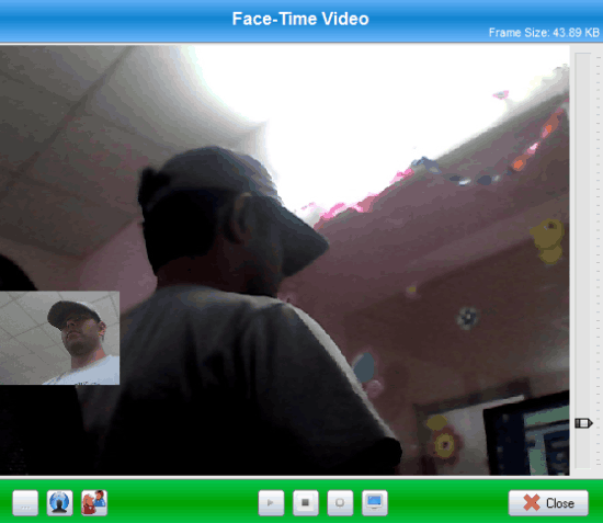 ssuite videophone facetime active call