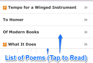 step 2 poetry poem list