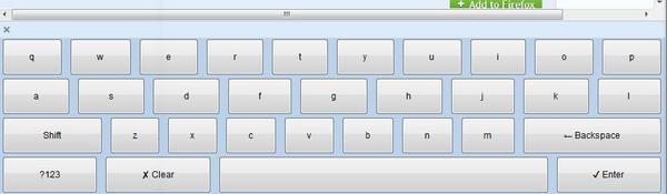 virtual keyboard addons firefox 1