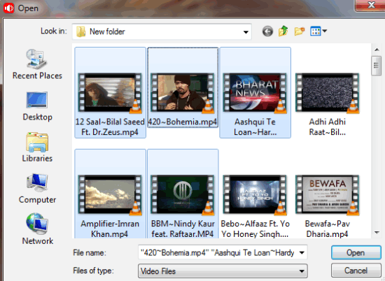 Add Video File