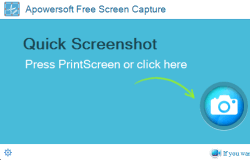 Apowersoft Free Screen Capture software