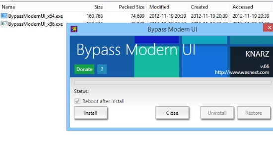 Boot To Desktop-Bypass