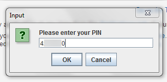 Enter PIN