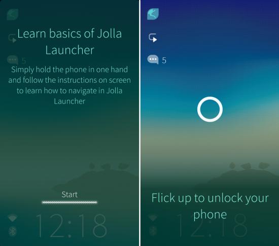 Experiencing Jolla Phone Launcher for Android
