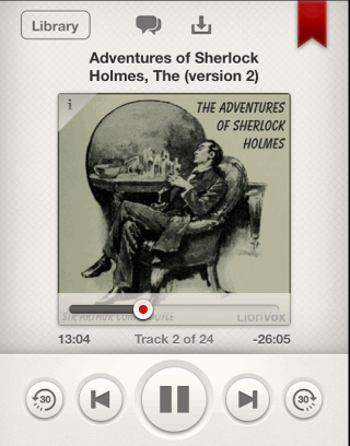 Listening to Audiobook and Controls