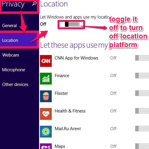 Location Platform-Privacy