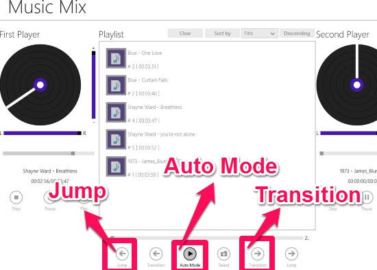 Music Mix-Auto Mode