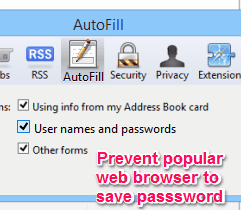 Prevent to save passwords - Featured Image