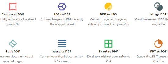 Smallpdf.com- convert files to PDF