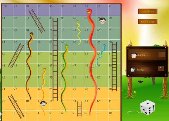 Snakes and Ladders-Game