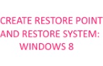 System Restore