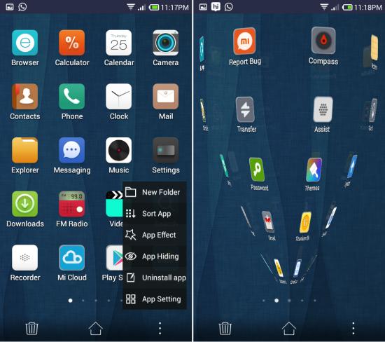 Turbo Launcher EX for Android app drawer