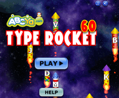 Typing Rocket- start the game