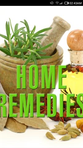 Using Home Remedies app for Android