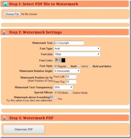 watermark PDF online