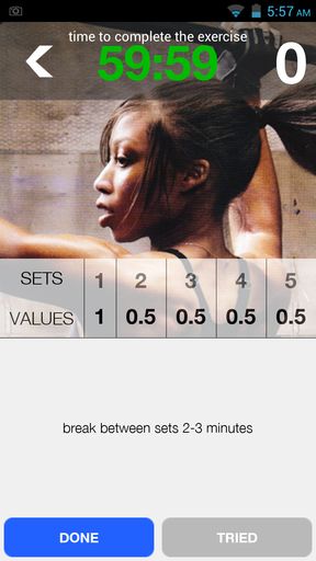 Workout trainer apps for Android 2