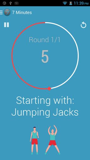 Workout trainer apps for Android 4
