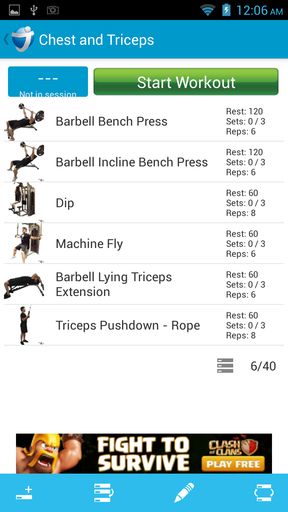 Workout trainer apps for Android 5