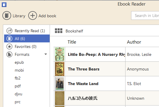 add books to library