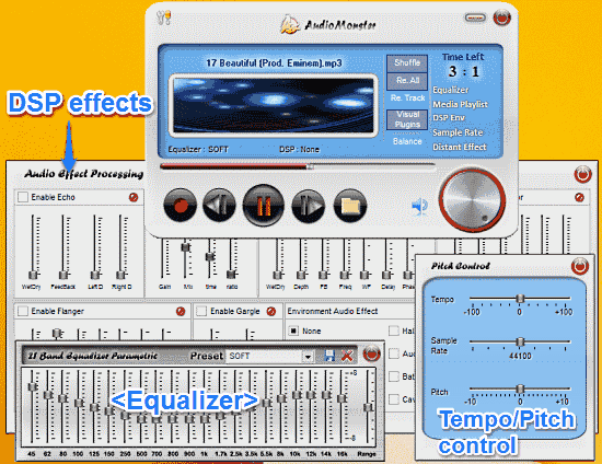 am playback and modules