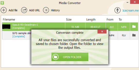convert media files