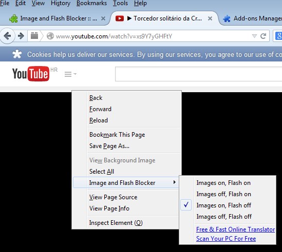 flash animation blocker addons mozilla firefox 3