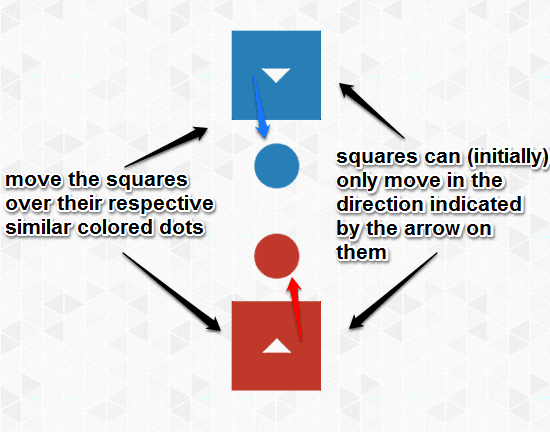 initial gameplay game about squares