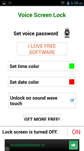 voice screen locker apps android 3