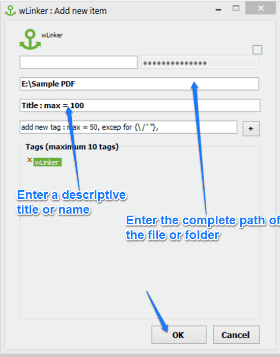 wlinker custom shortcut