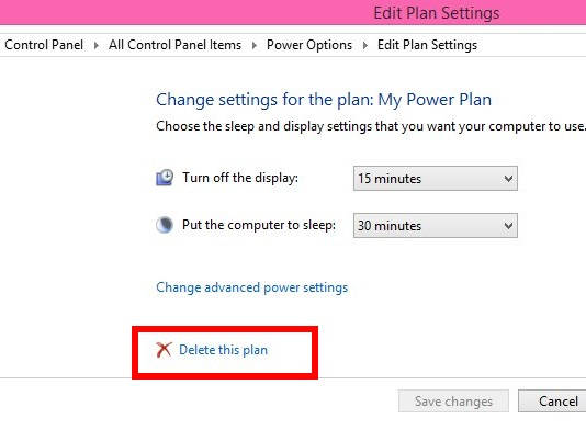 Custom Power Plan-Delete This Plan
