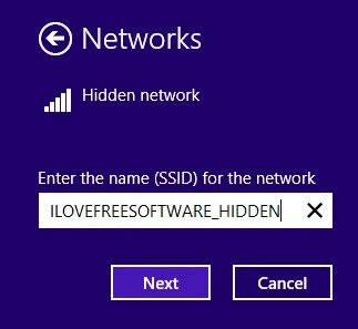 Hidden Network-Network Name