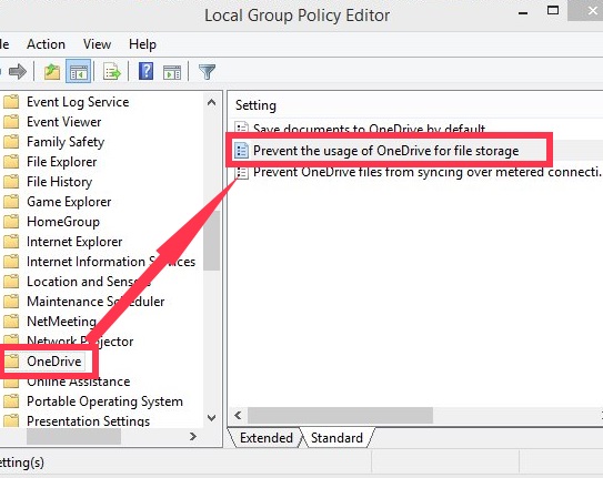 OneDrive-Group Policy