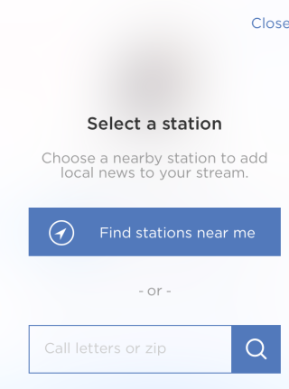 Option for Changing Stations