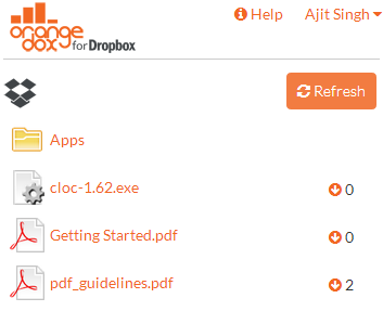 Orangedox Interface