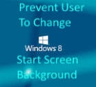 Prevent Users To Change Background