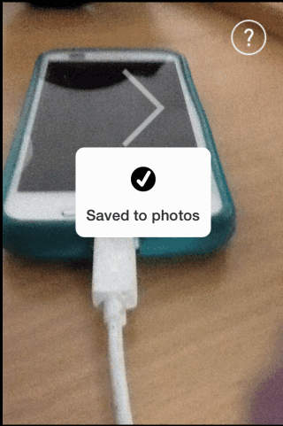 Saving Photo