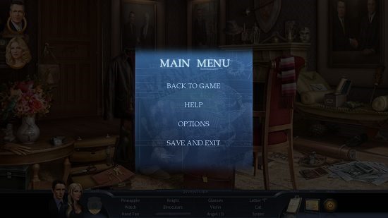Special Enquiry Detail The Hand That Feeds game pause menu